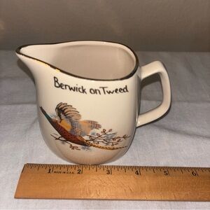 West Highland Pottery-Dunoon-pitcher-Rothesay-4” To spout-Scotland-pheasant